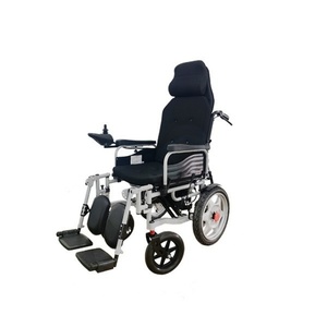 Rollstuhl mit Elektroantrieb, Abnehmbarer Akku, Stahlrahmen Elektrorollstuhl - Product Image 5