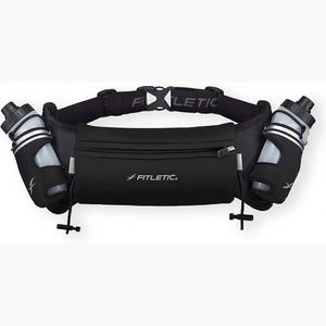 Cinturón de Running con Porta Botella de Agua y Bolsillo para Teléfono, Cinturón de Hidratación Versátil para Hombres y Mujeres (Muestra Gratis) - Product Image 4