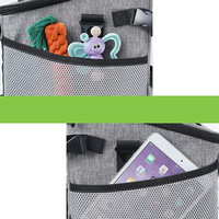 Panier de vélo pliable en tissu Oxford écologique pour animaux de compagnie, avec fenêtres en maille imprimée, pour chiens et chats, vente en gros d'usine