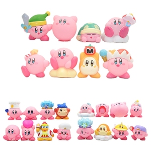 <span class=keywords><strong>Figura</strong></span> de acción de vinilo rosa de <span class=keywords><strong>Kirby</strong></span>, modelo de juguete de anime, adorno de dibujos animados lindo y kawaii, venta al por mayor - Product Image 1