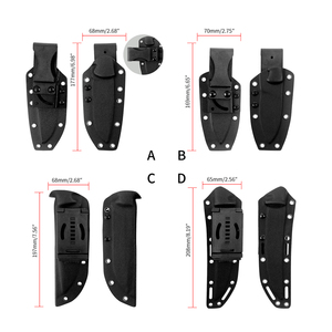 ซองใส่มีด Kydex แบบหนีบเข็มขัดสำหรับ OEM ปรับแต่งได้ ใช้กับมีดพกพา EDC สำหรับตั้งแคมป์ - Product Image 2