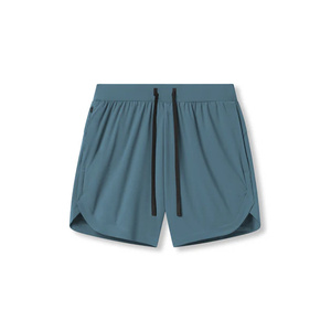 Shorts pour homme en tissu Oxford moderne, mélange de coton et de viscose, coupe légèrement fuselée, ourlet nettoyeur, respirant, séchage rapide, décontracté - Product Image 5