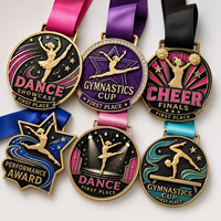 Medalla de Trofeo Deportiva Personalizada, Medalla de Boliche Personalizada, Fundición a Presión en Aleación de Zinc con Acabado de Esmalte Duro para Reconocimiento de Campeones y Entrenadores