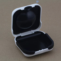Boîte d'emballage pour appareil auditif, logo personnalisé, boîte blanche, étuis pour appareil auditif, boîte en plastique pour appareil auditif