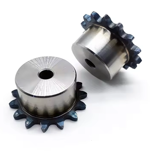 Uxcell Piñón de Cadena de Rodillos ISO/DIN 06B-1 Tipo B Modelo 6 Puntas 12A Paso 3/8 Monohilo Endurecido 40-45 HRC 18 Dientes OEM 1 - Product Image 4