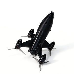 Dron de ala fija tipo cohete, velocidad de 300 km/h, FPV, carreras, GPS, guía por IA, alcance de 10 km, carga útil de 1 kg, accesorios para UAV. - Product Image 2