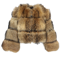 Manteau d'Hiver en Fausse Fourrure Personnalisé Grande Taille pour Femme Coupe Slim, Chaud et Respirant - Parkas en Maille Tissée Brute, Vente en Gros