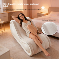 Canapé-lit gonflable multifonctionnel moderne avec remplissage automatique au gaz, chaise Willow et conception pour deux personnes, idéal pour l'hôtellerie