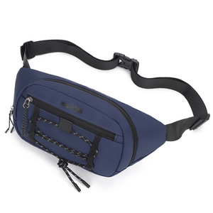 OEM Customize Waterproof Nylon Sport Waist Bag Unisex Quality Carry on <b>Purse</b> <b>Small</b> Funny Pack Bag Drawstring Belt Bag with Logo - Product Image 6