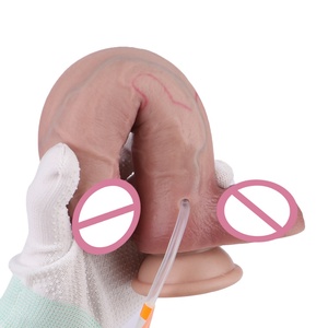 SXXY Soft Silicone Inflate & Ejaculating <b>Dildos</b> Realistic Large Inflatable Penis Plug Sex Toys for Adult Sex Pleasure - Product Image 6
