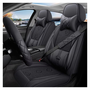 Ensemble complet de housses de siège, housses de siège de voiture respirantes pour la plupart des berlines, camions et SUV pour Elantra Sonata Sportage CRV Accord Chevy E - Product Image 1