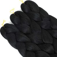 Cheveux synthétiques X/P pour tresses, extensions de tressage Jumbo, 48 pouces, résistants à la chaleur, fibre haute température, cheveux Afro Twist