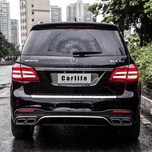 Pare-chocs de voiture GLS63 pour <span class=keywords><strong>Mercedes</strong></span> benz <span class=keywords><strong>GLS</strong></span> X166 2015 2016 2017 <span class=keywords><strong>2018</strong></span> 2019 mise à niveau du modèle GLS63 AMG - Product Image 1