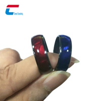 Programmierbarer Wasserdichter Magischer Individueller Zahlungs-Zugangskontroll-Keramik-RFID-Smart-Ring NFC-Fingerring