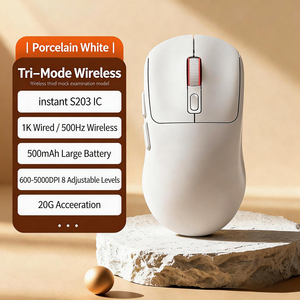 Ratón para Juegos G19 al por Mayor, Molde Privado, Tri-modo, Inalámbrico BT 2.4G, con Cable, Ligero, <span class=keywords><strong>5000</strong></span> DPI, Ergonómico para Laptop y PC - Product Image 1