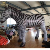 Prix ​​super bas, liquidation : ballons de modelage zèbre, animaux gonflables personnalisés et zèbres gonflables