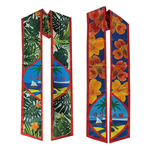 Faja de graduación/estola/bufanda Estudio internacional en el extranjero adulto Unisex 72 pulgadas faja de graduación estola de Honor para estudiantes de Graduación - Product Image 1