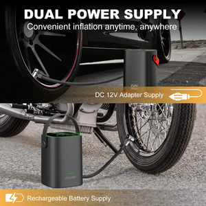 E/ROHS-bomba eléctrica con luz Led, minibomba de aire portátil inalámbrica para neumáticos de coche, <span class=keywords><strong>inflador</strong></span> de rueda para bicicleta, motocicleta y baloncesto - Product Image 5