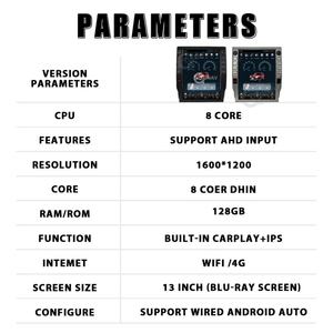Radio para Auto Android de 13 Pulgadas para Toyota Tundra Sequoia 2014-2021, Pantalla Tesla, Reproductor Multimedia de Video, GPS, Carplay, Navegación - Product Image 3