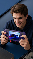 Console de jeu vidéo portable rétro originale R36H avec écran 3,5 pouces 640x480, 64 Go, 10 000 jeux, batterie 3000 mAh
