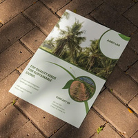 Services d'impression en gros de prospectus, brochures et livrets commerciaux personnalisés en couleur sur carton et papier kraft format A4