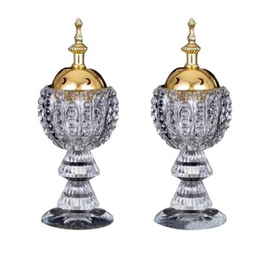 เครื่องหอมคริสตัลอาหรับตะวันออกของตกแต่งคริสต์มาสบ้านเตาอโรมาเทอราพี - Product Image 1