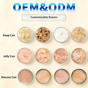 FurZo 85g Mousse Aliment Humide <span class=keywords><strong>pour</strong></span> Chat en Boîte, Pâtée Premium aux Saveurs Poulet, Bœuf, Poisson, Canard, Étiquettes Personnalisables, Alimentation Complète <span class=keywords><strong>pour</strong></span> Chat - Product Image 6