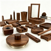 Support de bureau en bois massif de haute qualité pour cartes de visite, support de calendrier en hêtre, base en bois pour cartes postales et photos, styles variés