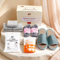 Kit de récupération après césarienne, essentiels post-partum, ensemble de 12 pièces, kit post-partum pour femmes après l'accouchement, lingettes