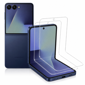 Protection d'écran extérieure en verre trempé HD transparent 9H pour Samsung Z Flip 7 8, anti-rayures, haute sensibilité - Product Image 4