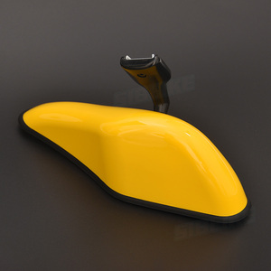 JDM Gương Nội Thất Xe Hơi Phong Cách Đua Phim Crbon Nhiều Màu Gương Chiếu Hậu Thông Dụng Với Ống Kính Màu Xanh - Product Image 4