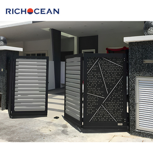 RICHOCEAN, allée <span class=keywords><strong>de</strong></span> jardin, porte principale automatique <span class=keywords><strong>de</strong></span> maison à deux volets avec moteur, fournisseur <span class=keywords><strong>de</strong></span> portails coulissants pliables électriques - Product Image 5