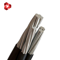 Cable Aéreo Agrupado (ABC) con Conductor de Aluminio y Aislamiento XLPE para Redes de Distribución Eléctrica