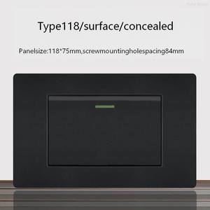 Interrupteur mural électrique standard 1/2/3 pour hôtel, prise murale électrique domestique - Product Image 3