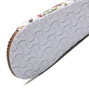 Sandalias planas con hebilla doble para mujer, chanclas <span class=keywords><strong>de</strong></span> corcho con correa <span class=keywords><strong>de</strong></span> flores, nuevo estilo - Product Image 2