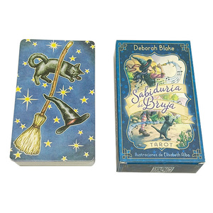 Impresión de Mazos de Tarot Divinos con Diseño Personalizado de Fábrica, Mazo de Oráculos de Alta Calidad Aceptable para OEM con Guía - Product Image 6