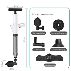 Déboucheur WC, évier et canalisations – Déboucheur de drain WC et évacuations – Déboucheur à air comprimé – Déboucheur WC à piston - Product Image 4
