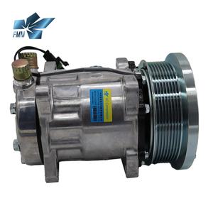 Compresor de Aire Acondicionado Automotriz Sd4738 9847944 1101263 para New Holland HW300 HW340 HW305 - Product Image 2