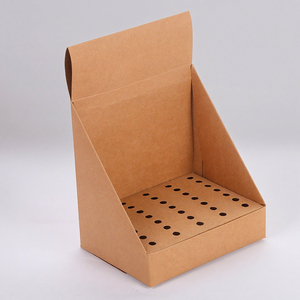 Có thể tái chế tùy chỉnh in logo truy cập hàng đầu hiển thị gấp các tông bán lẻ sản phẩm hộp hiển thị Mẫu hiển thị giấy kraft hiển thị - Product Image 4