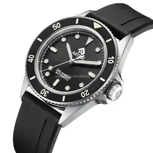 ASTRM NH35 jam tangan otomatis pria, kualitas tinggi kuat bercahaya modis kaca safir mewah 20ATM tahan air