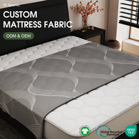 Tissu respirant en maille pour matelas, housse de matelas douce, textile pour l'ameublement, vente en gros pour les fabricants de literie