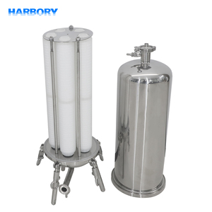 Chemicals Filtration Stainless Steel Filter Housing 10 20 30 40 Inch Industrial Cartridge Filter Housing