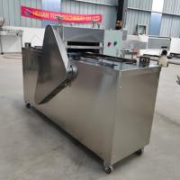 Machine automatique de découpe de barres de céréales Nougat Candy Cube Cutter Turkish Delight Taffee Candy Peanut Candy Cutter Prix