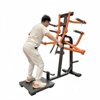 Máquina de fuerza comercial para fitness deportivo, equipo de elevación lateral de hombros tipo tijera, superventas