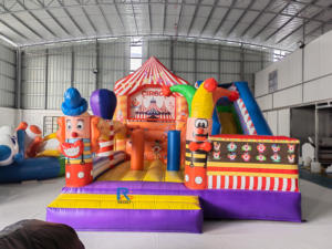 <span class=keywords><strong>Castillo</strong></span> <span class=keywords><strong>Inflable</strong></span> de Colores con Tobogán, Temática de Carnaval, <span class=keywords><strong>Castillo</strong></span> Hinchable, <span class=keywords><strong>Happy</strong></span> <span class=keywords><strong>Hop</strong></span> para Fiestas Infantiles - Product Image 4