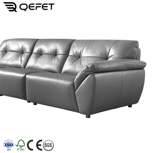 Premium di lusso Design moderno divano convertibile Top-Grain pelle Executive Office e Villa di lusso Set per uso appartamento e Hotel - Product Image 3