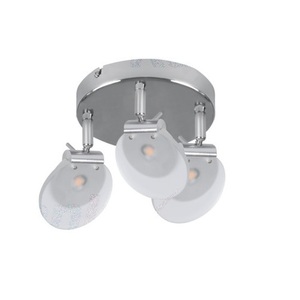 Led Wall Ceiling <b>Spotlight</b> 3000K 3x6W 3x320lm Warm Light Indoor Lighting - Product Image 1