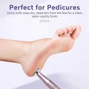 Dead Skin Replaceable Sanding Paper Set for Manicure <b>Pedicure</b> With Metal Disc Nail Drill Bit Calluses Removal Foot Care <b>Tool</b> Acc - Product Image 5