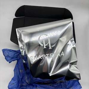 Sac d'expédition en argent avec logo personnalisé pour l'expédition, sac d'expédition en polyéthylène, sac d'expédition en feuille métallique - Product Image 3