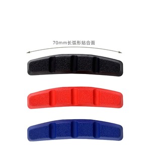 Blocs de frein de vélo léger en caoutchouc vtt montagne route vélo v-<span class=keywords><strong>brake</strong></span> chaussures coussinets muet vélo accessoires - Product Image 5